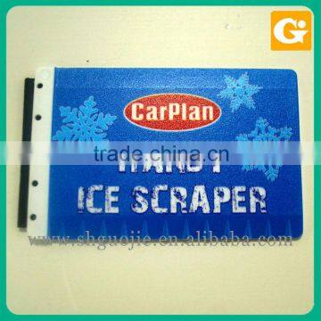 Printing Snow on Plastic Sign Board