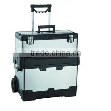 High grade 2 layer Stainless Steel Tool Box