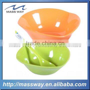 Custom Cartoon Kids Fish Shape Plastic Melamine Serving Baby Bowl photo-5