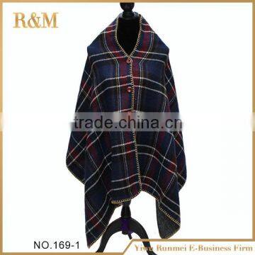 New arrival originality plaid square scarf from China workshop