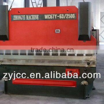 WC67Y Hydraulic sheet metal press brake, press brake , Hydraulic bending machine