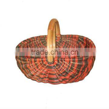 Wholesale Vietnam rattan weaving picnic basket