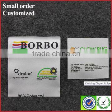Care Label Label Ribbon Printing Machine Garment Care Label