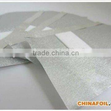 printed colour aluminum nail art foil stickers for gel Nail polish remover