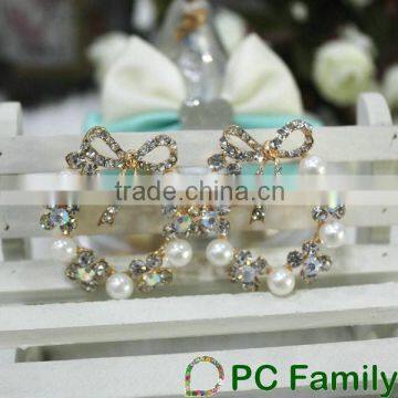 New arrival beauty flower pearl brooch