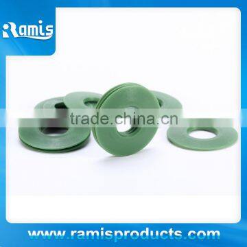 Green round Elastosil LR 3844 cable seals