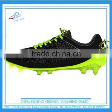 shiny design 2016 soccer shoe, top selling soccer shoe for women, high quality wholesale soccer shoe