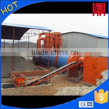 Organic fertilizer equipment dryer line for animal excrements/waste