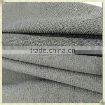 polyester imitate cotton apparel fabric knit brushed good quality textile factory