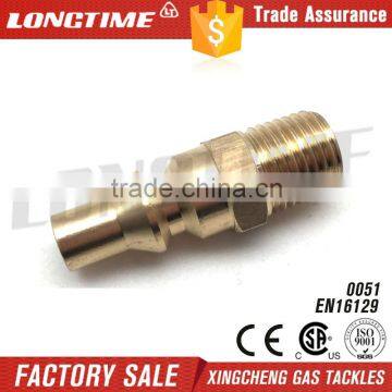 Brass lpg hose fitting