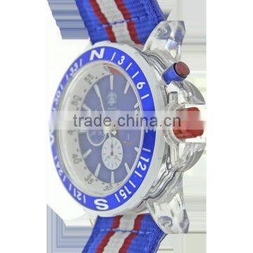 Calgary Watches Daikoky Sport Hudson Collection Navy, Red and White photo-2