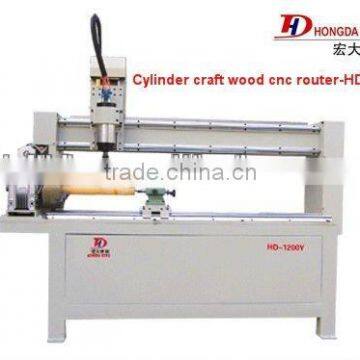 3D engravig machine for craft cylinder 1200*1200mm with rotary device