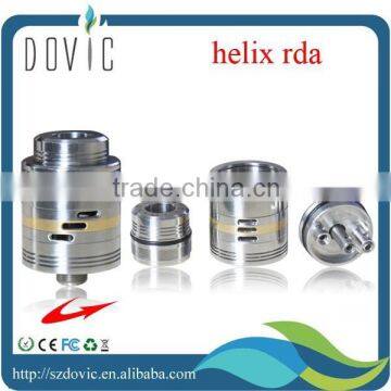 6 holes design mechanical ss e cig rda helix rda wholesale