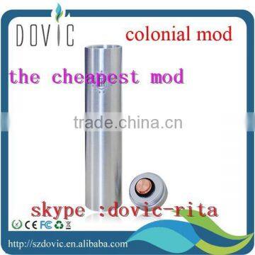 Mechanical mod aluminum colonial mod china supplier