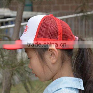 Caps Manufacturer Custom Fashion Trucker Hat for Children Summer Breathable Mesh Caps ,Boy And Girl Mesh Caps photo-3