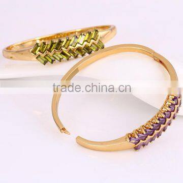 Beautiful Wholesale Price18k Gold Saudi Arabia Daily Wear Jewelry Bangles photo-3
