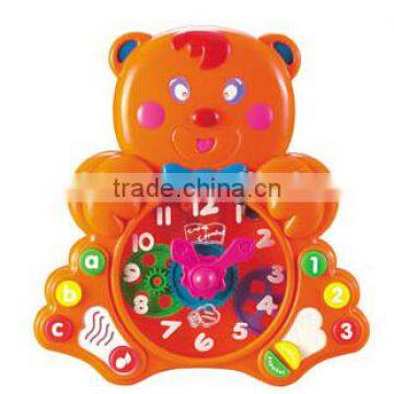 Bear Learning Clock Mini Talking Alphabet Baby Learning Toy for kids