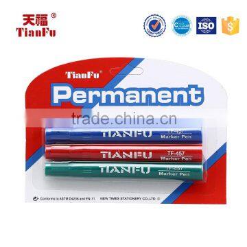 Fashionable promotion 4 color easy erase permanent marker