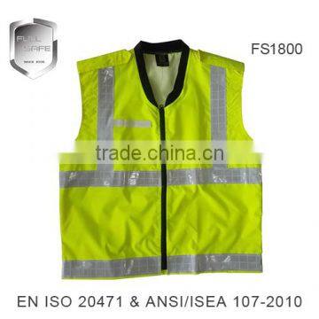 high quality thick sleeveless reflective clothing