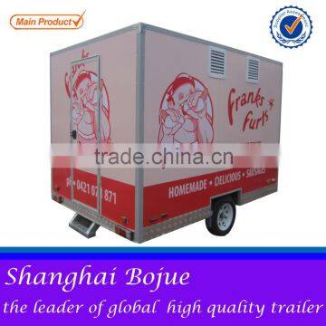 European Quality, Chinese Price Fv-40 Mobile Food Van Bicycle for Food Sale Food Vending Trailer for Sale photo-5