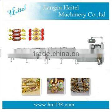 Jiangsu yanchen commericial professional chocolate double single twist packaging packing machine