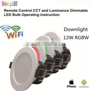 Wifi Intelligent 12W LED Downlight