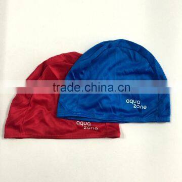 Fabric Polyester Swim Cap cheapest Swiming cap