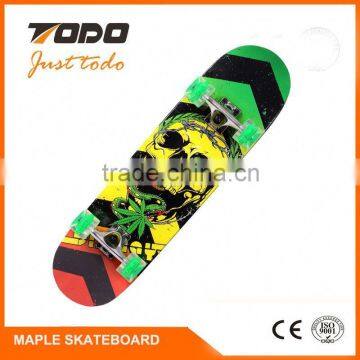 Custom High Quality pu Cushion Skateboard Deck photo-4
