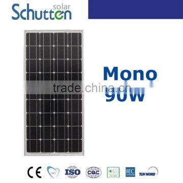 Small solar panel! Small system!Household use! solar charger monocrystalline solar panel solar module 90w