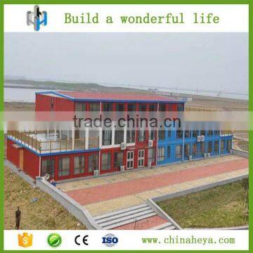 Flat pack prefabricated hotel flexible layout fully furnished container hotel