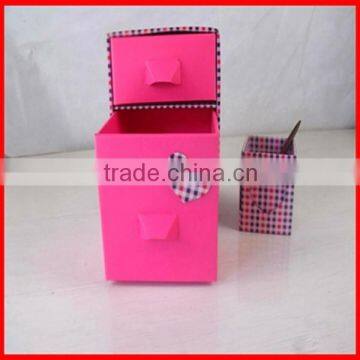 Various Color Red Cheap Custom Paper Plaid Drawer Storage Box Wholesale photo-3