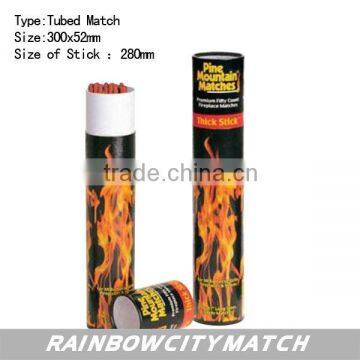 Matches for fireplaces