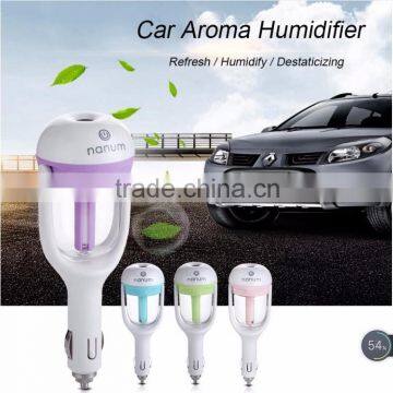 Hot selling rotating nanum mini portable car humidifier