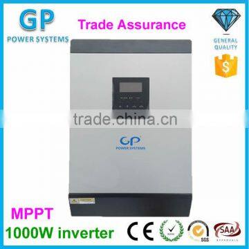 GP Inverter wall mount type inverter 1000W for home solar systems 12V inverter