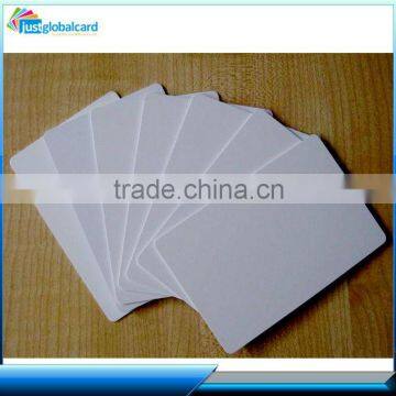 ISO7816 cr80 pvc blank white sle5542 contactless smart card