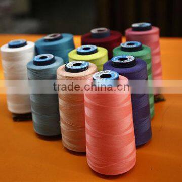 100% Spun polyester Sewing thread high quality 40/2 5000yards