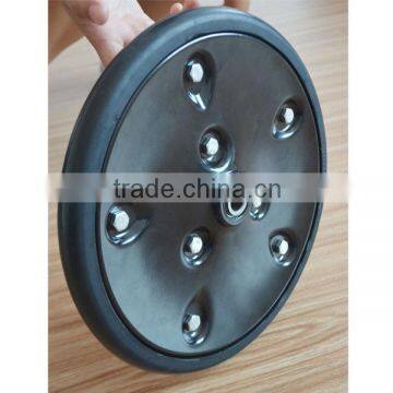 12x1inch agricultural rubber wheel with iron rims for agricultural seeding machine