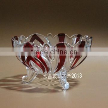 Pure Crystal Dishware, Crystal Tableware, Crystal Plate for Fruit