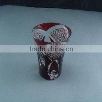 red crystal cup for wedding decoration gift