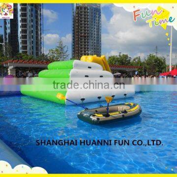 Inflatable climbing mountain for indoor and outdoor