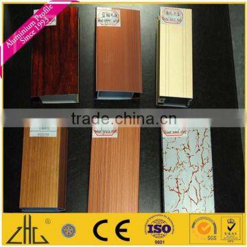 Wow!! triangle aluminium extrusion profile plant Guangzhou , teak wood aluminium profile factory , extrusions aluminum profiles