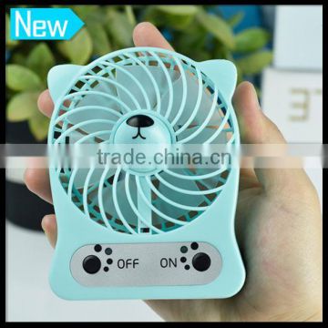 New Strong Wind China Whosale Led Color Matrix Mini Fan