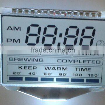 Timer segment TN LCD display