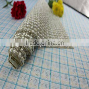 Special-shaped Ceramic the Generalcolor HOT FIX Rhinestone Net Mesh