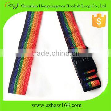Colored Luggage Belt With Code Padlock photo-2