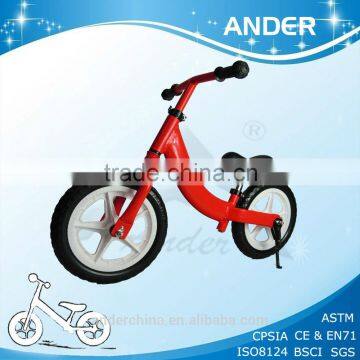 2015 ALU frame kids run bike / running bicycle / EU standard bike toy / EN71 kids scooter