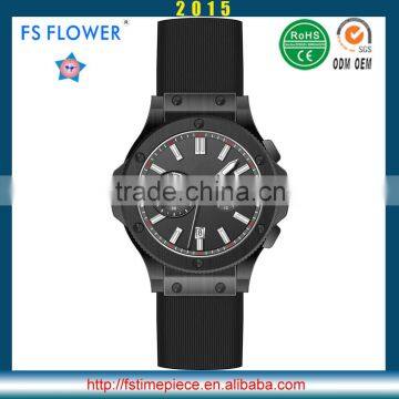 FS FLOWER - Western Watches Men Hot Sale At Middle East And European Silicone Band Very Good Price Good Quality