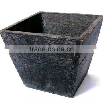 Square Wooden Garden Pot