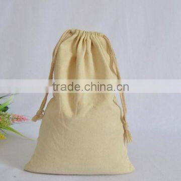 High quality cotton Drawstring Bag/Cosmetic Pouch (20150728J36)