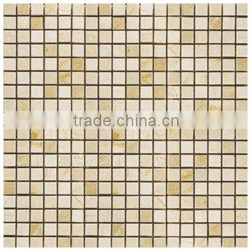 marble mosaic wall tiles, stone mosaic tiles, kitchen backsplash mosaics(PMBS164)